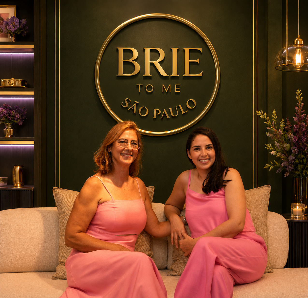 Nilda e Stefany — fundadoras da Brie To Me São Paulo