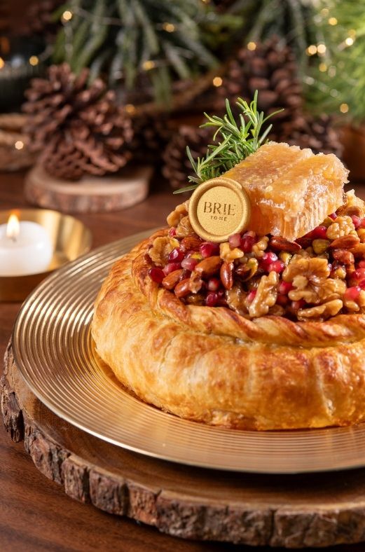 Brie folhado de Natal Brie To Me